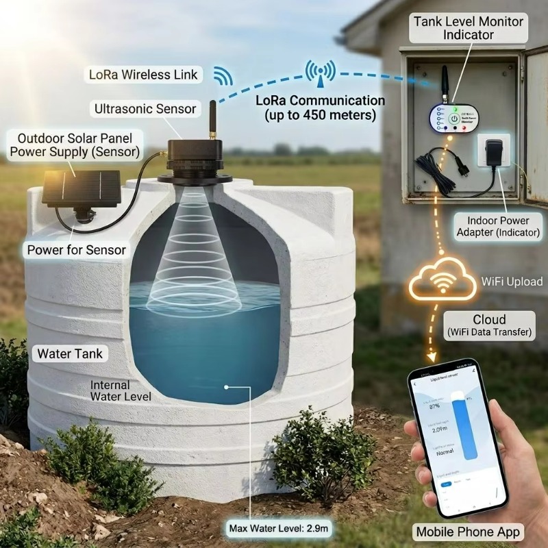 TLC2502P-S Tuya Smart Life Ult - огляд і ціна Water Alarm Sensor