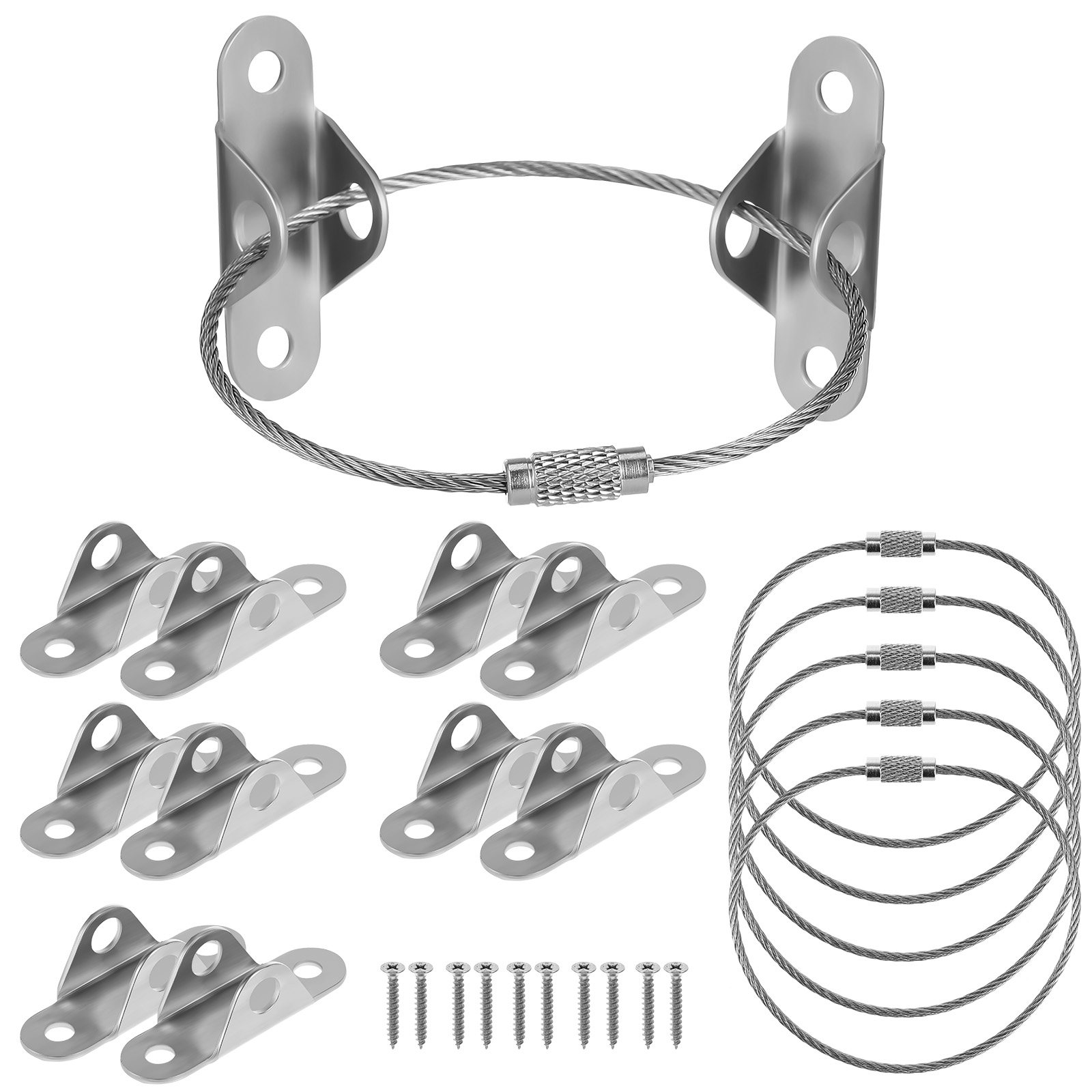 6Sets Anti Tip Furniture Ancho - огляд і ціна Earthquake Anchor Strap