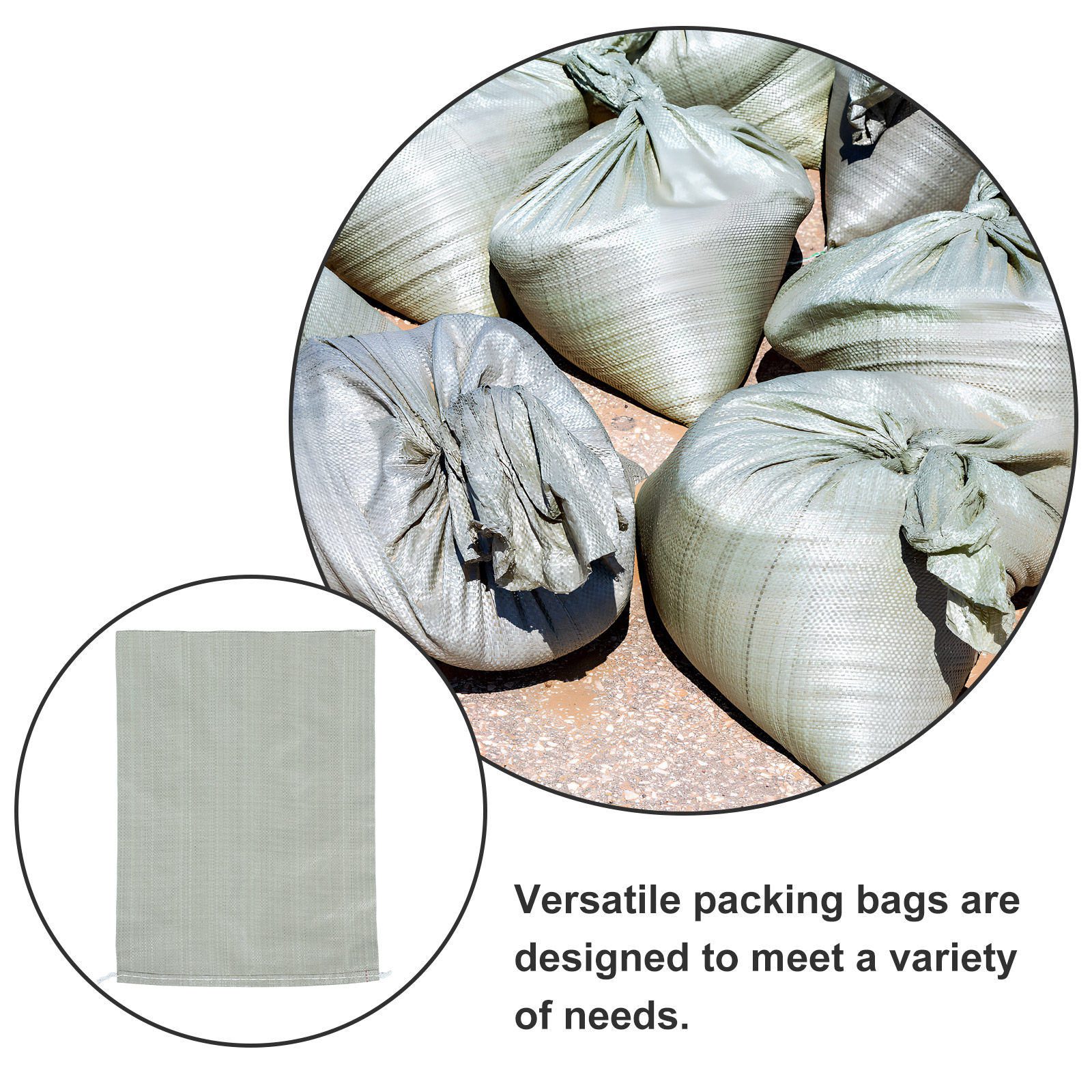 20Pcs Heavy Duty Thickened PP  - огляд і ціна Flood Barrier Bag